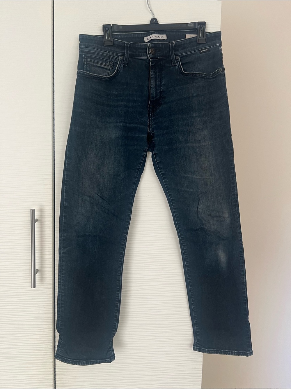 Mavi Men's Dark Blue Straight Jeans